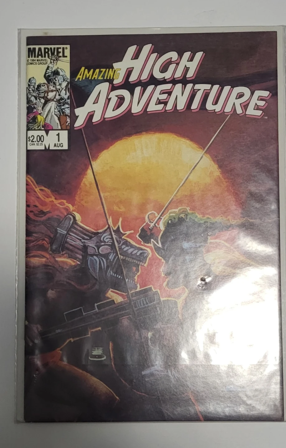 Marvel Amazing High Adventure Comic Books #1 & #2 (1984) - photo 2