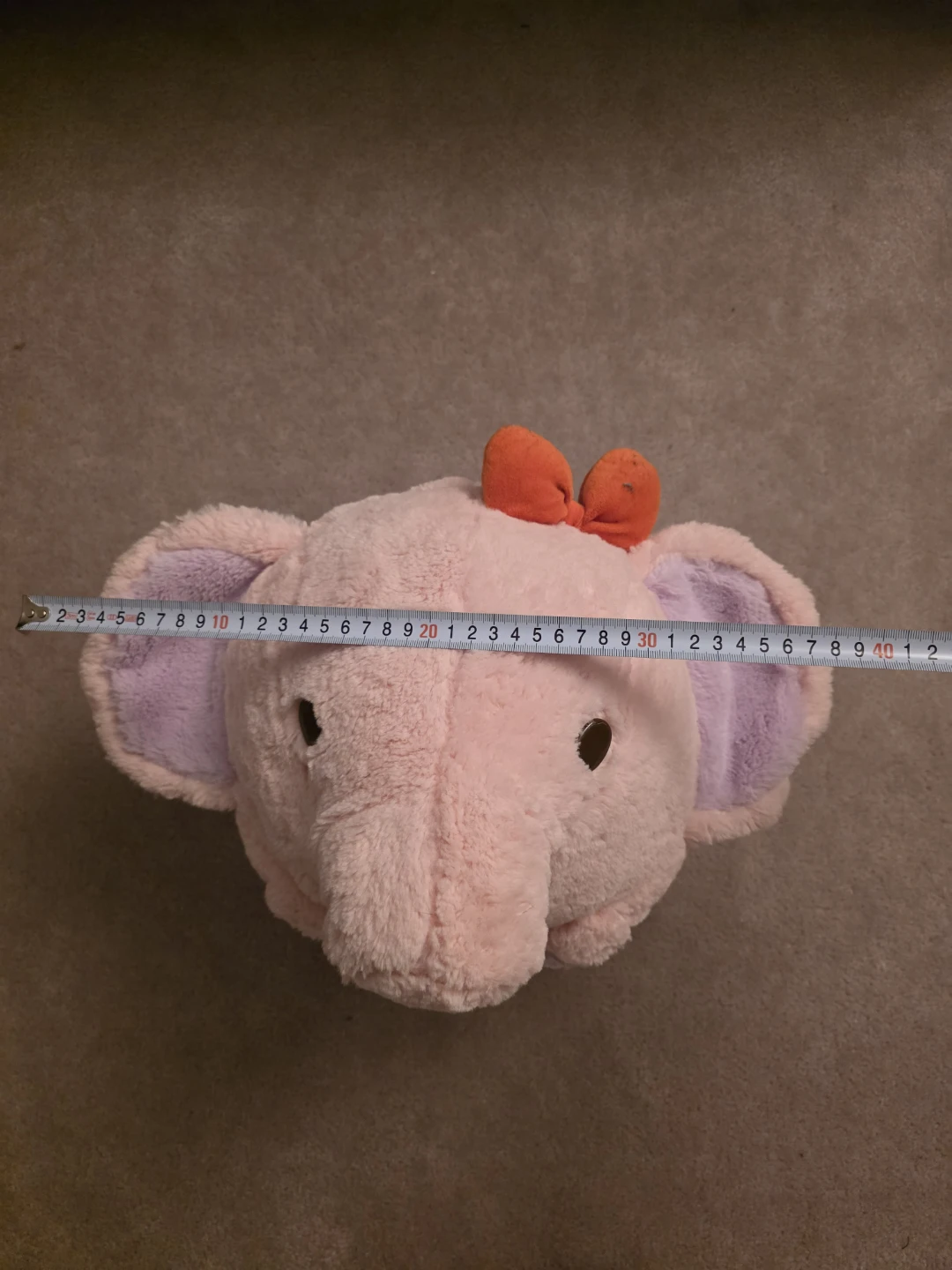 Pink Elephant Plush Toy - photo 2