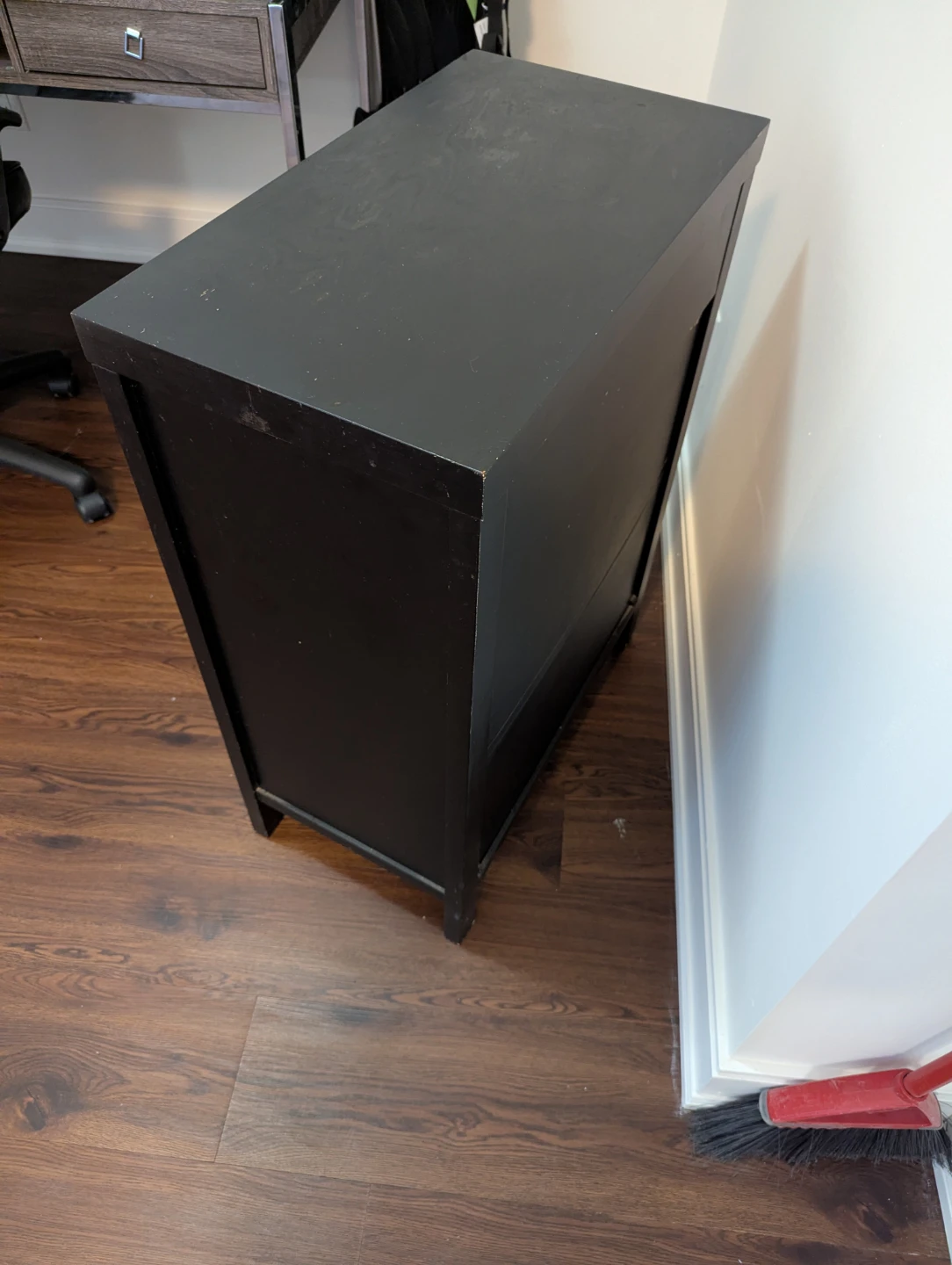 Black 16-Bottle Wine Rack with Drawer - photo 4