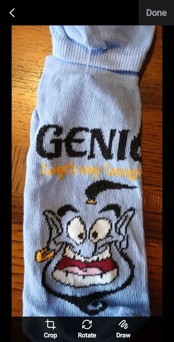 ALADDIN GENIE ANKLE SOCKS ONE SIZE - photo 2