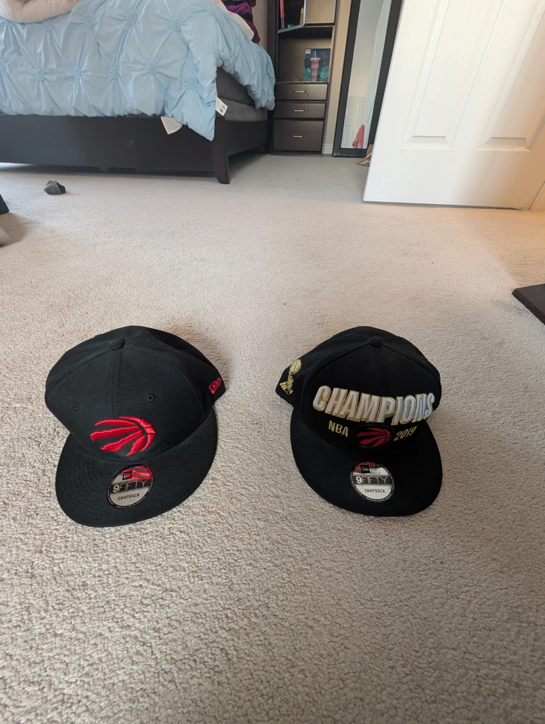 New Era Toronto Raptors Champions Snapback Hats (2)