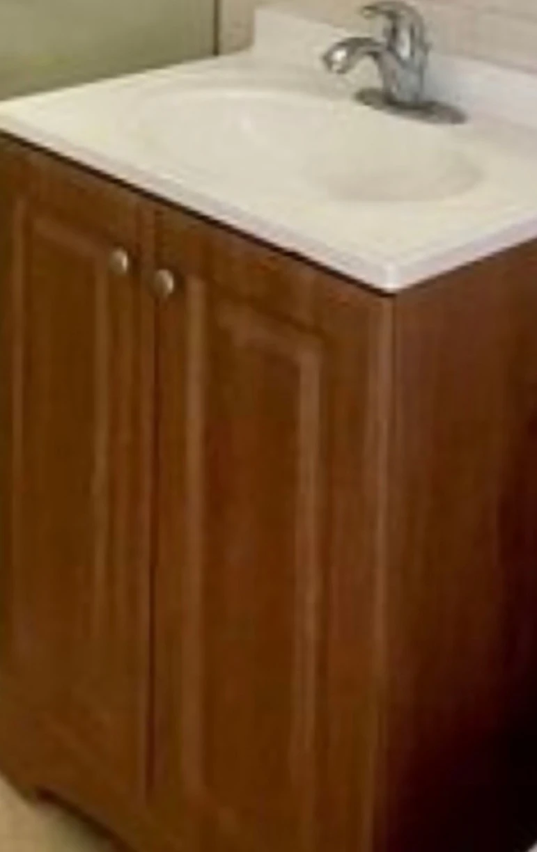 Bathroom Vanity with Sink and Faucet plus storage mirror - photo 3