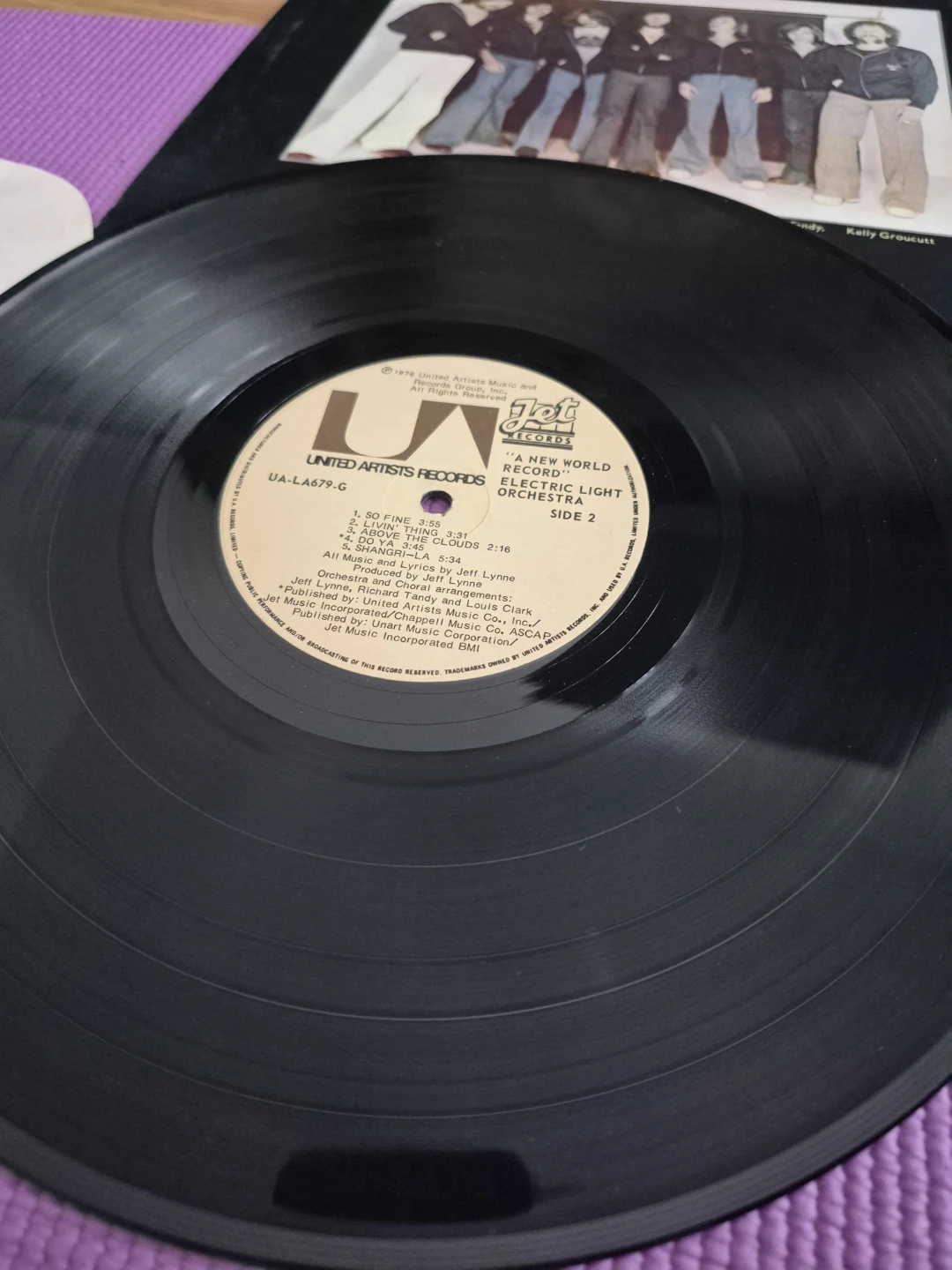 Electric Light Orchestra A New World Record Vinyl Record LP🏆 - photo 2