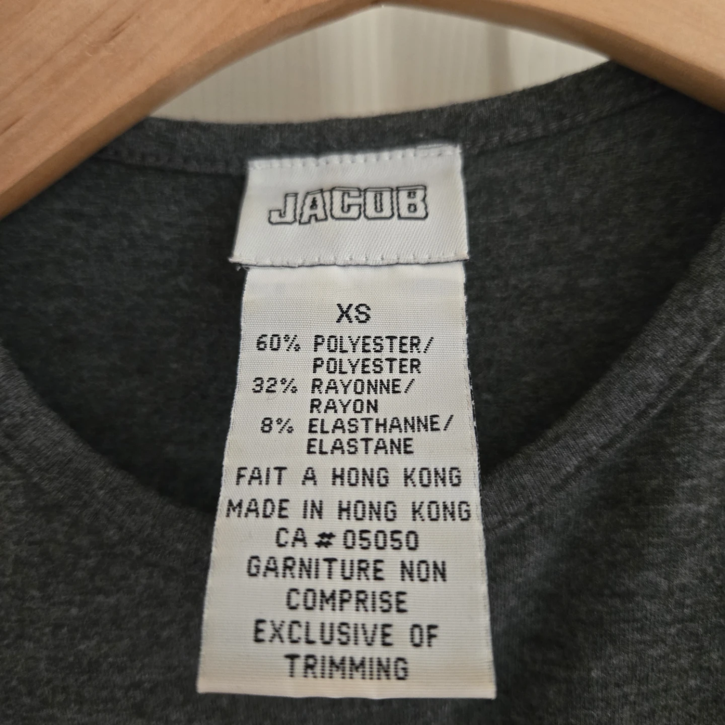 Jacob Knit Dress - Dark Grey - Size XS - photo 3