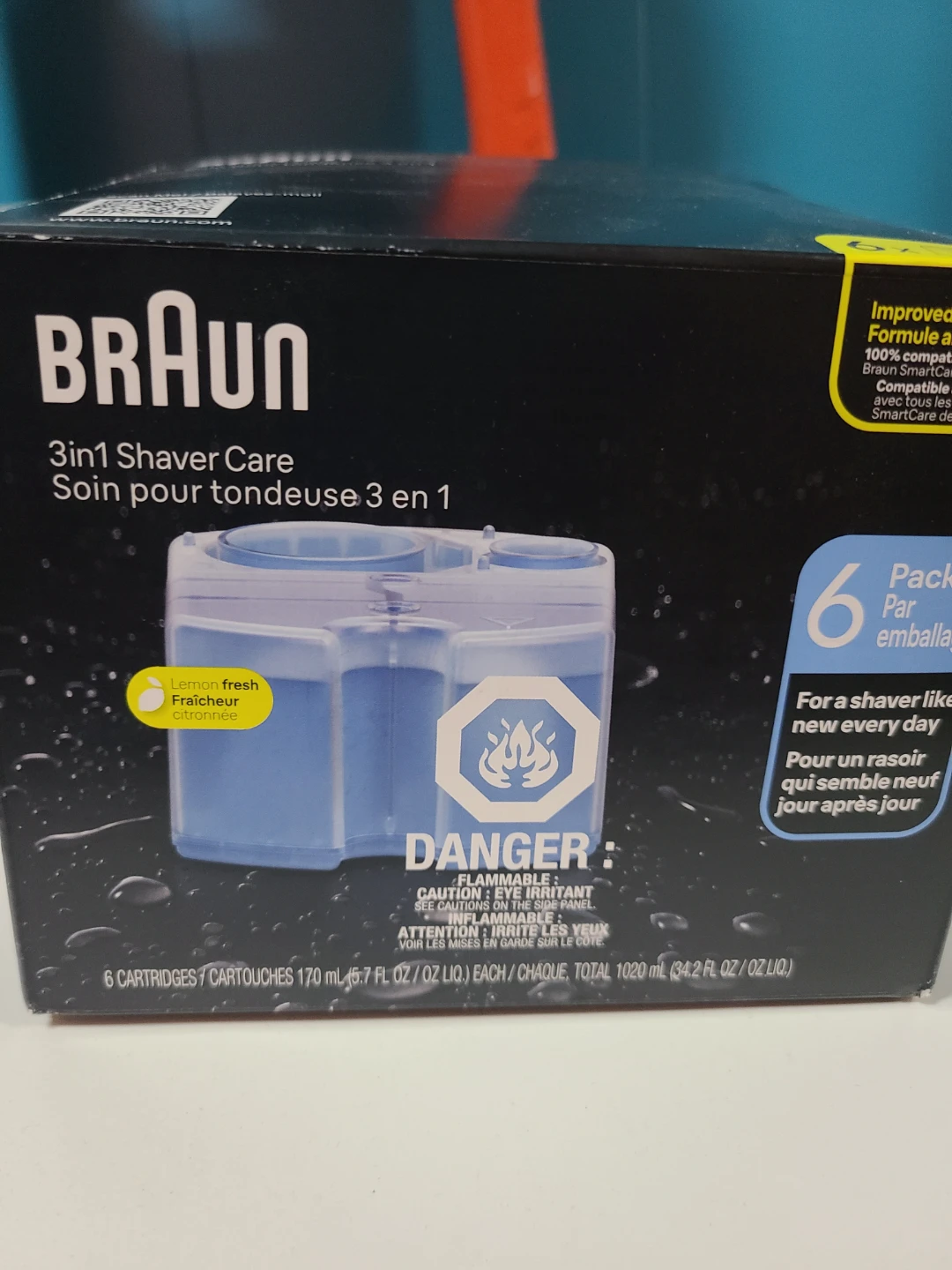 Braun 3in1 Shaver Care Cartridges - 6 Pack