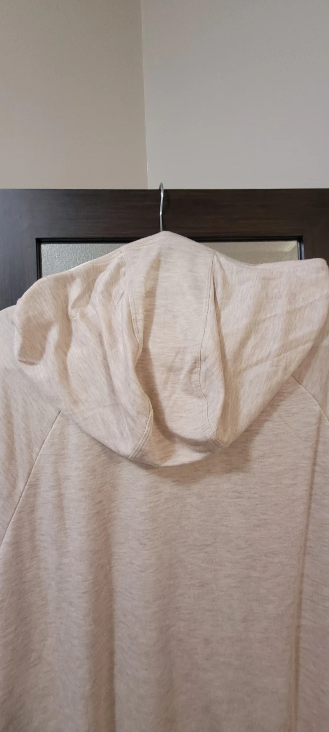 Hyba Women's Beige Cross-Front Hoodie Sweatshirt Size 2X 🏆 - photo 4