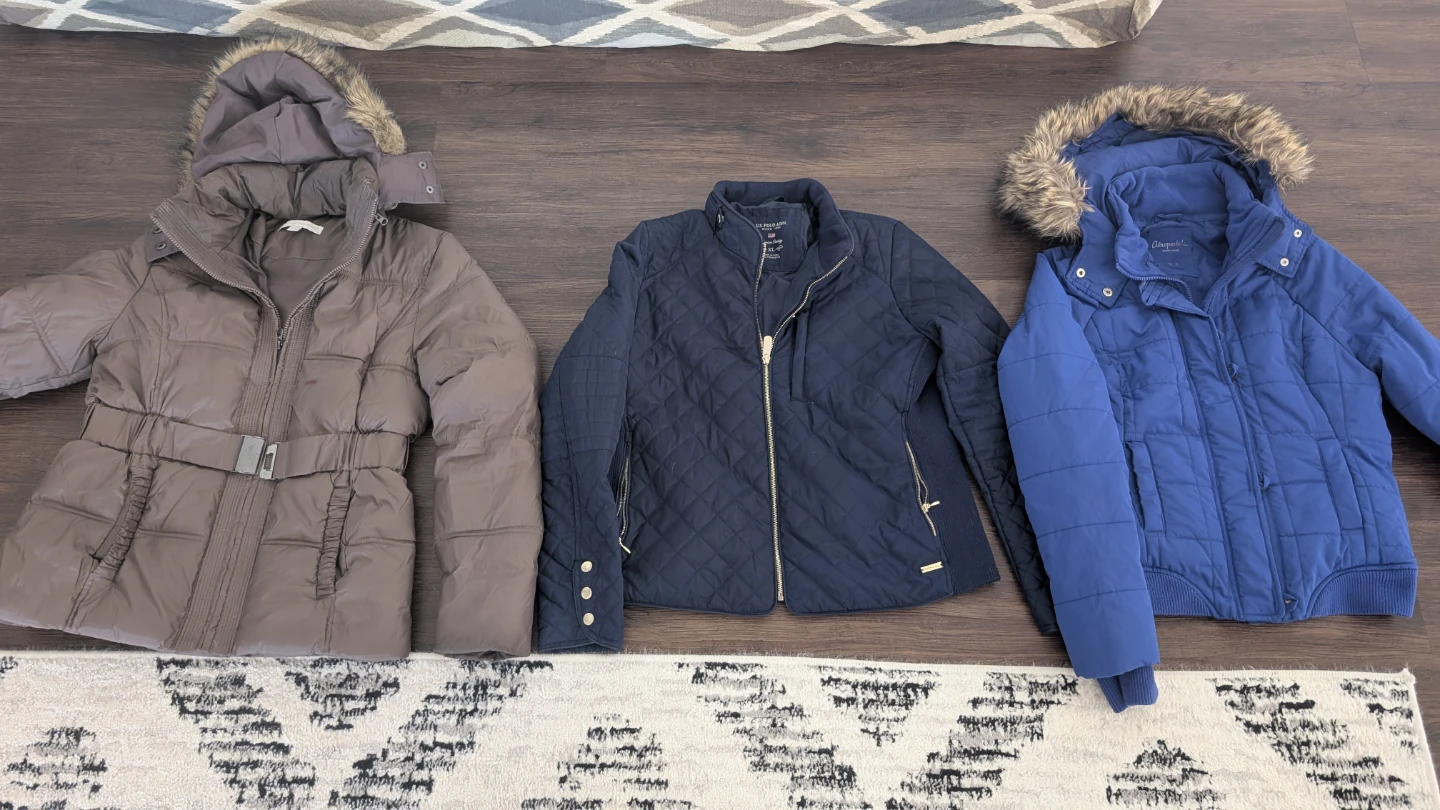 Bundle of 3 Women's Winter Jackets