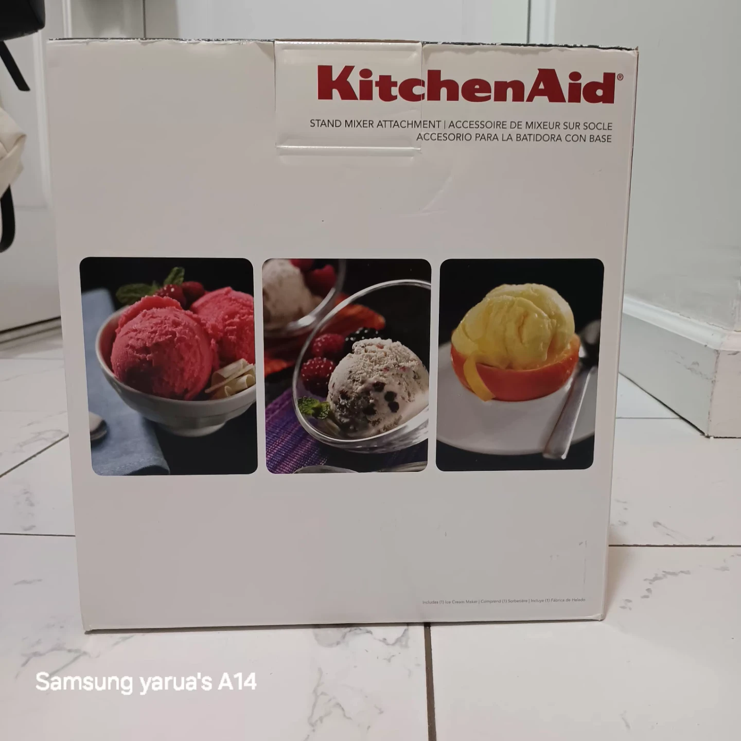 KitchenAid Ice Cream Maker Stand Mixer Attachment - photo 2