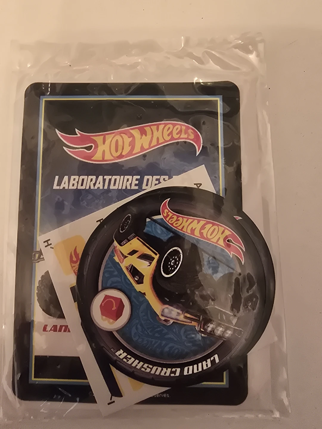 Hot Wheels Land Crusher Decal Pack