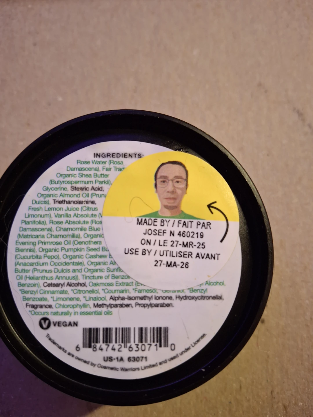 Lush Handy Gurugu Hand Cream 100g - photo 2