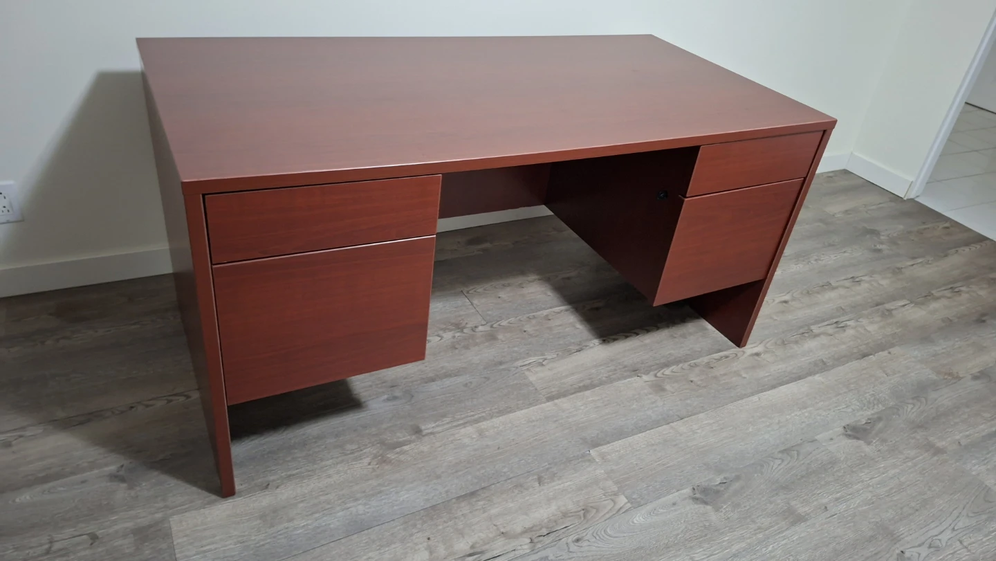Office Desk with Drawers - photo 3