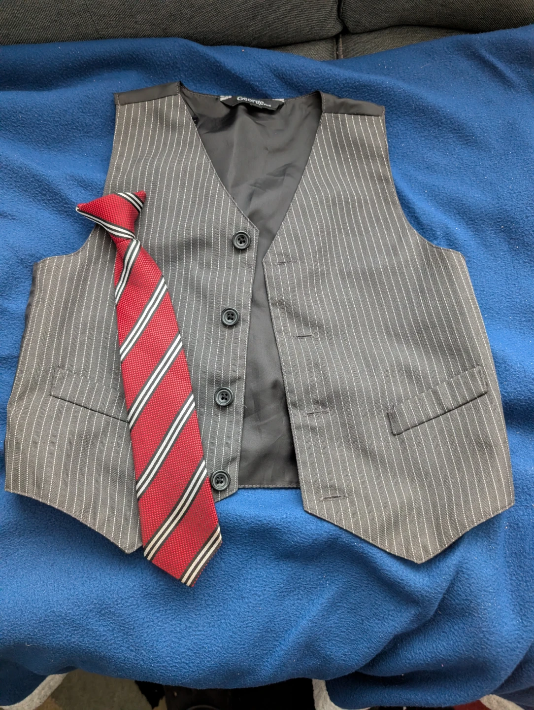 George Vest and Tie Set - Size 5