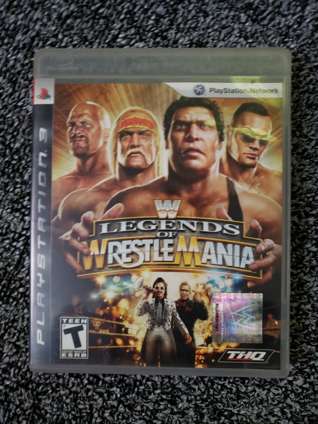WWE Legends of WrestleMania PlayStation 3 Game