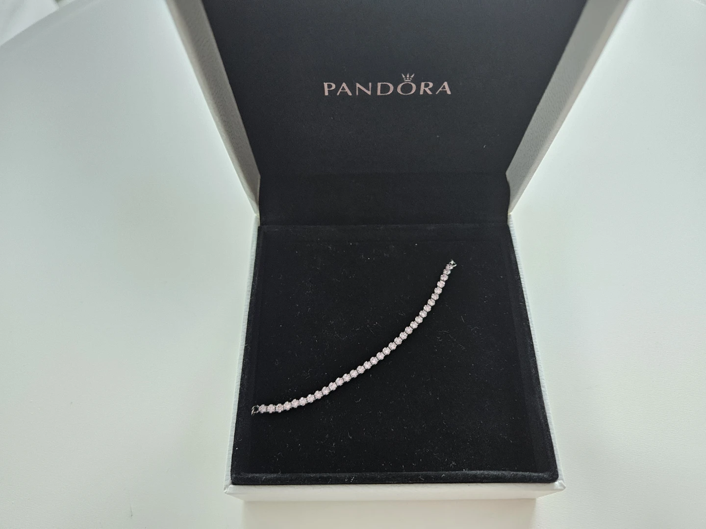 Pandora Tennis Bracelet with Crystals