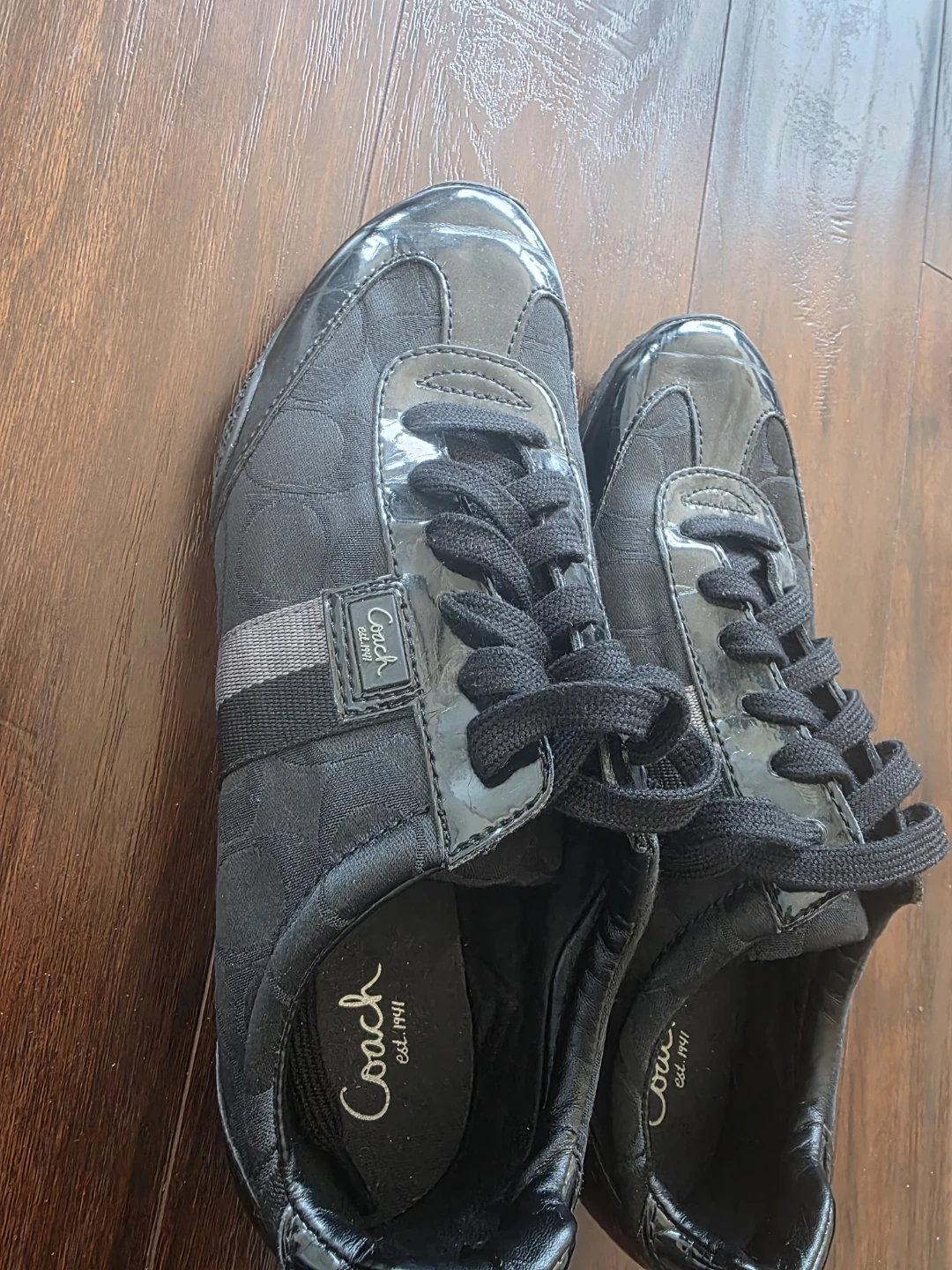 Women Coach Kinsley Black  Sneakers"🧡" - photo 2