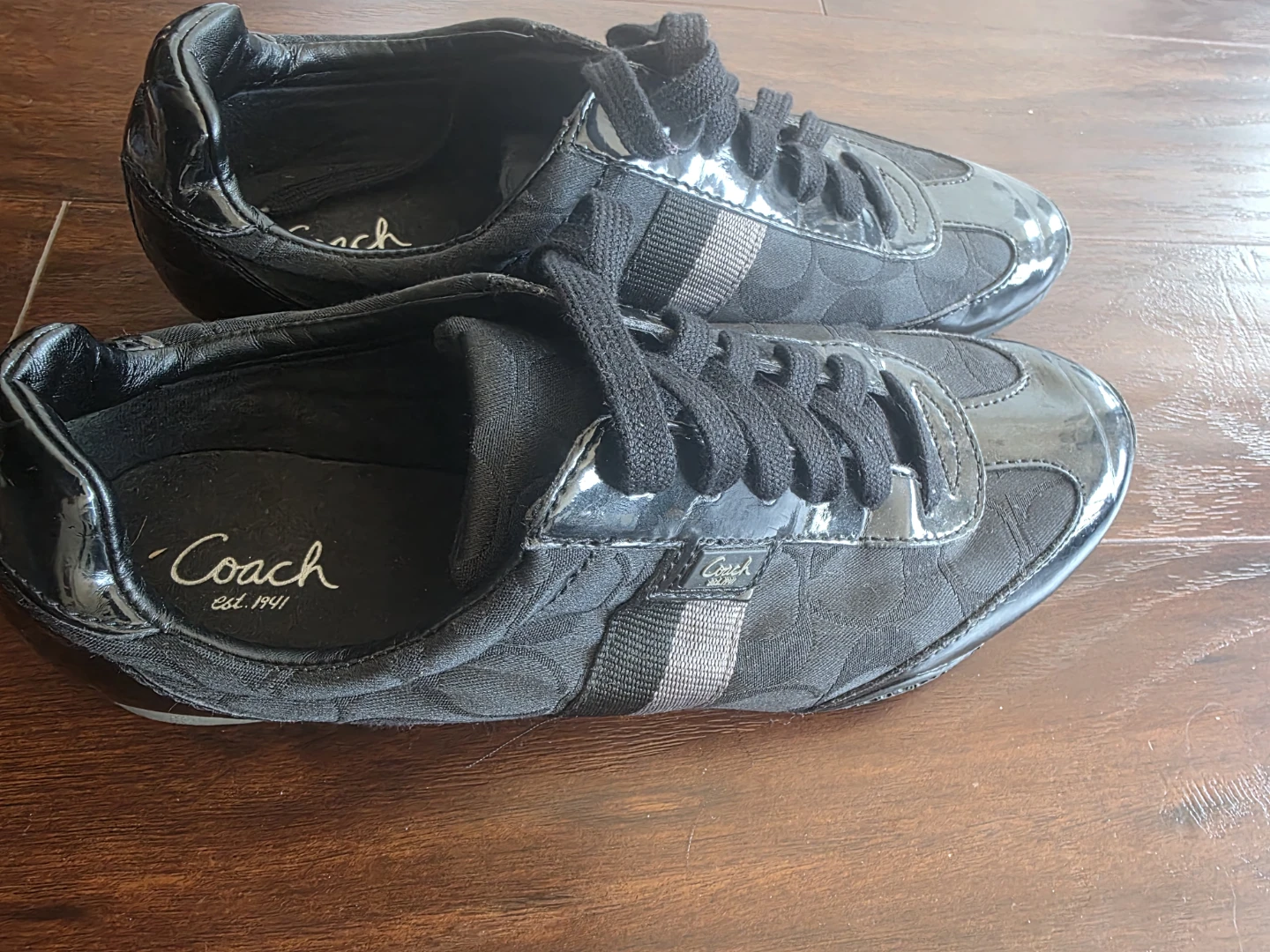 Women Coach Kinsley Black  Sneakers"🧡" - photo 3