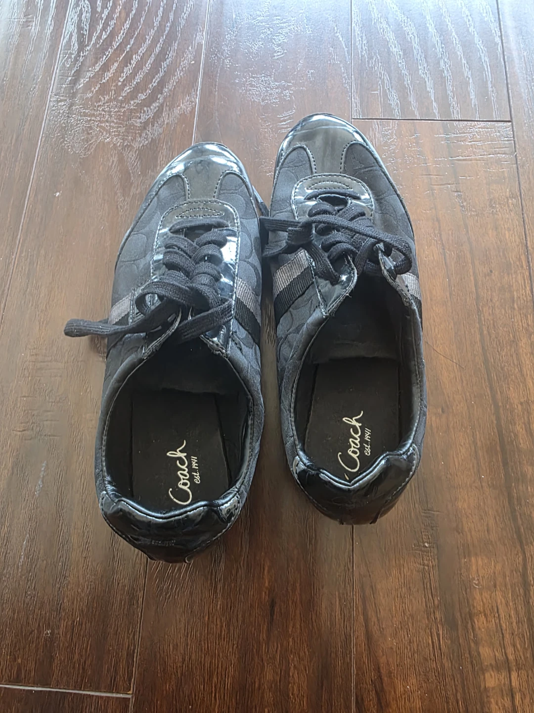 Women Coach Kinsley Black  Sneakers"🧡" - photo 5