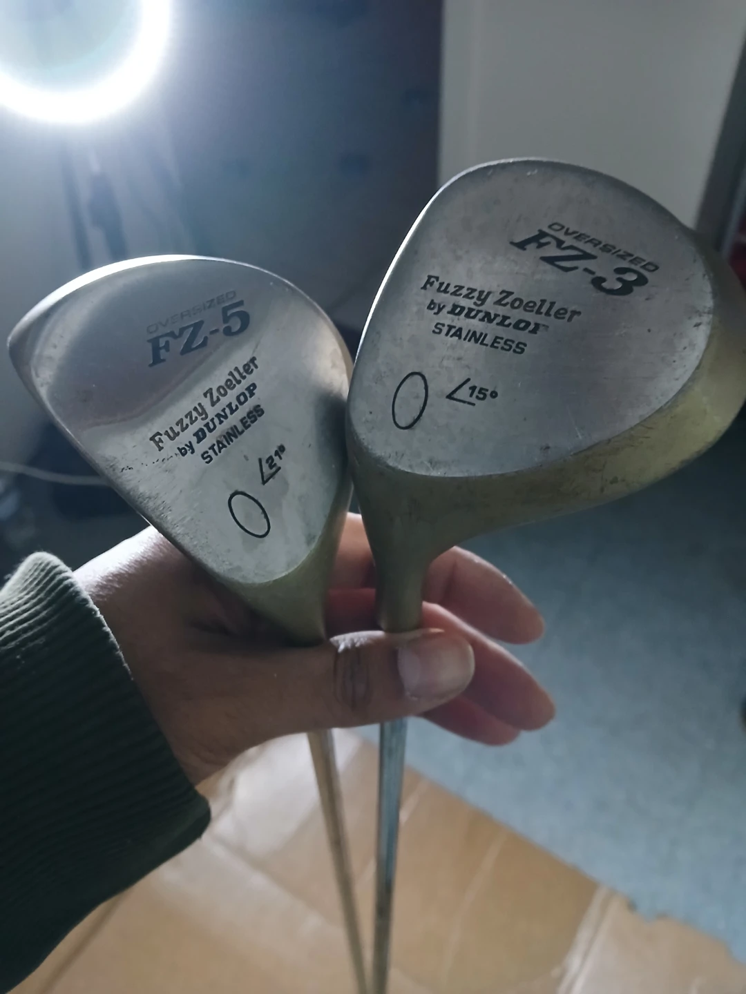 Dunlop Fuzzy Zoeller Oversized FZ-3 & FZ-5 Golf Clubs