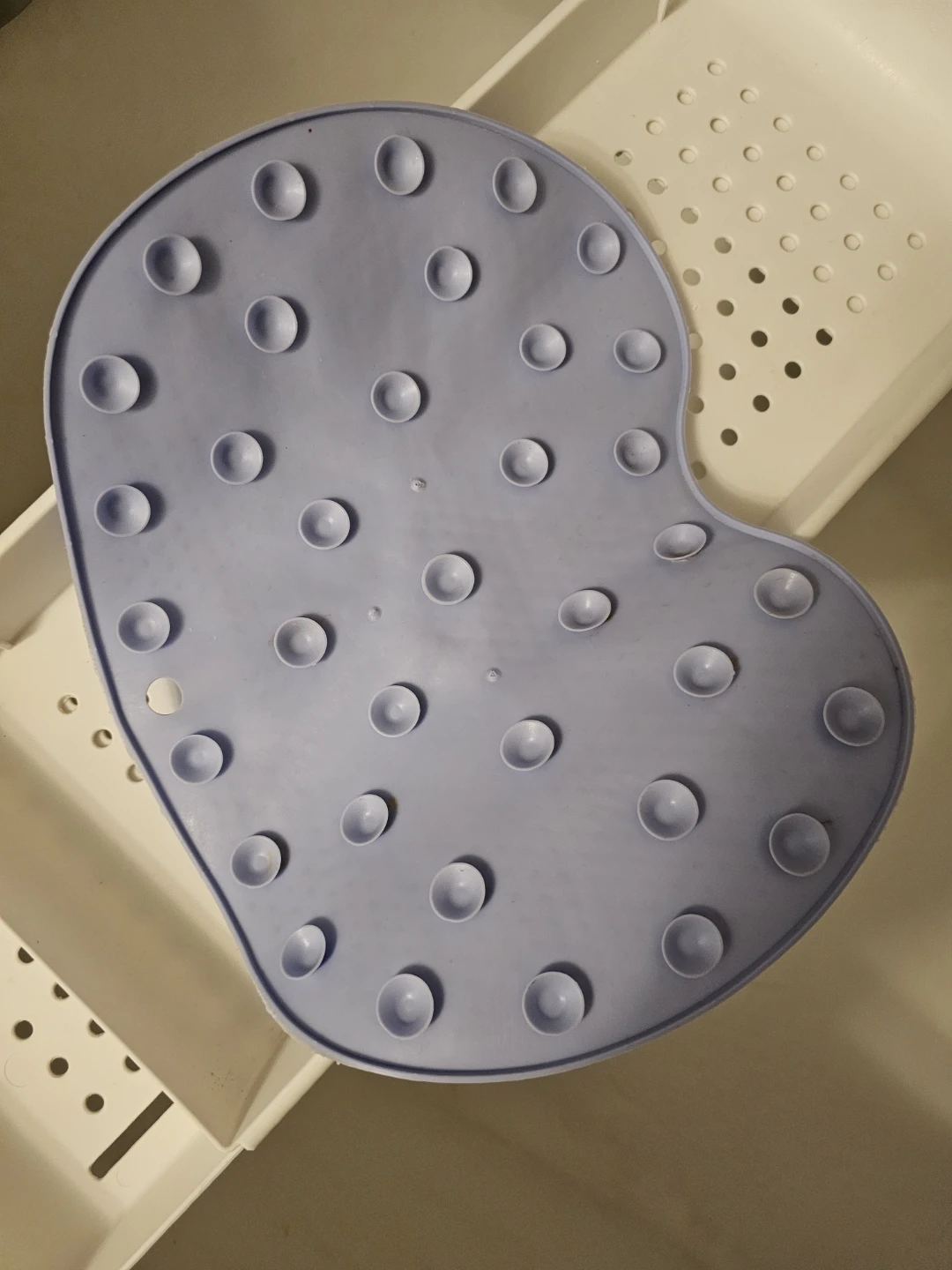 Blue Silicone Foot Scrubber and Massager - photo 2