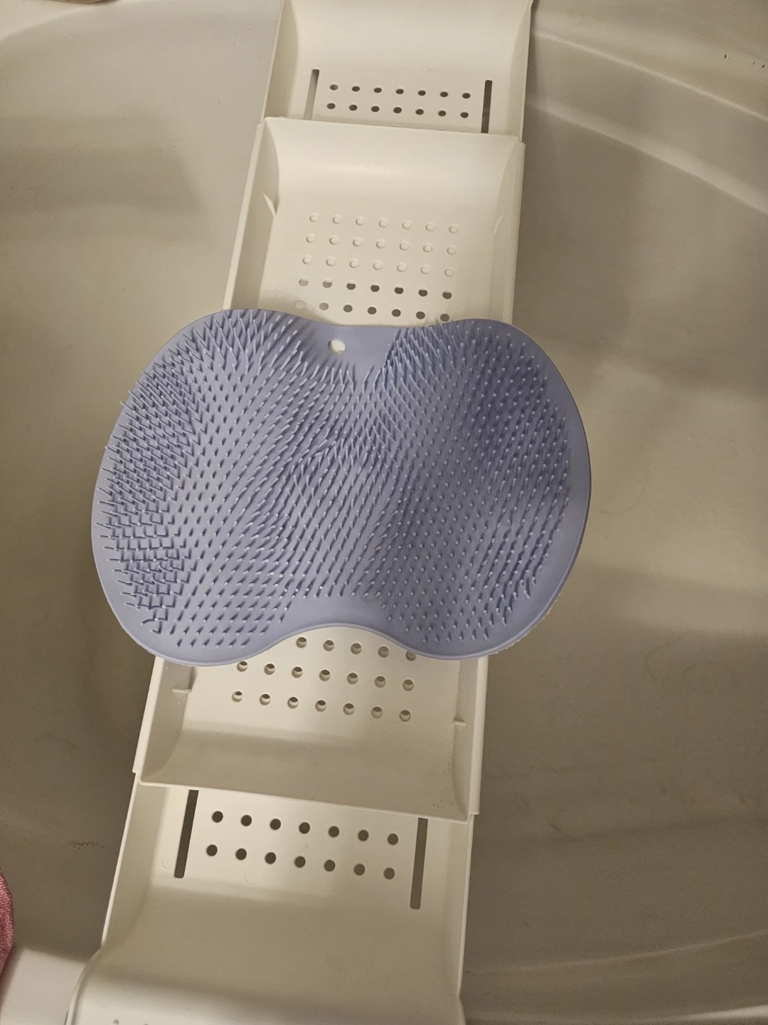 Blue Silicone Foot Scrubber and Massager - photo 3