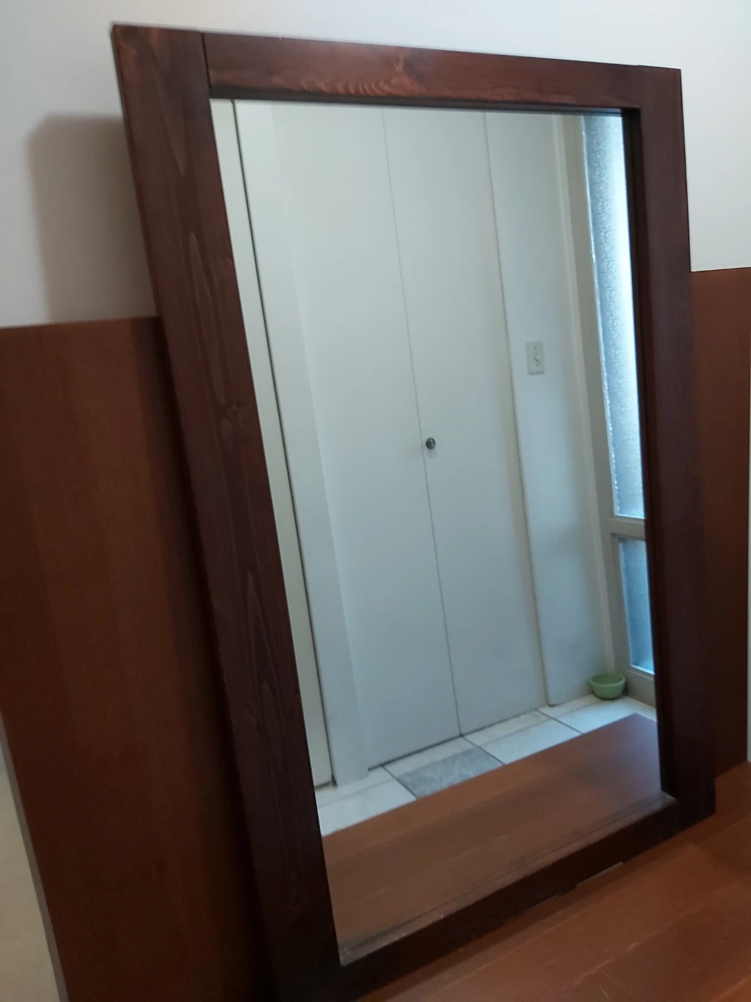 Wooden Framed Mirror