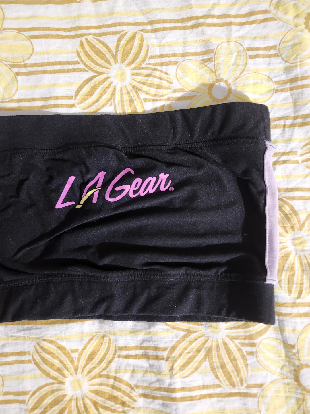 Black and pink LA Gear tube top - photo 3