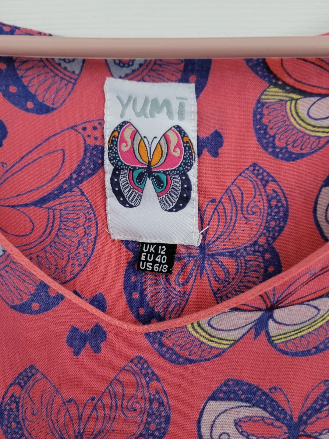 Butterfly Dress Size UK 12/Size 6 - photo 3