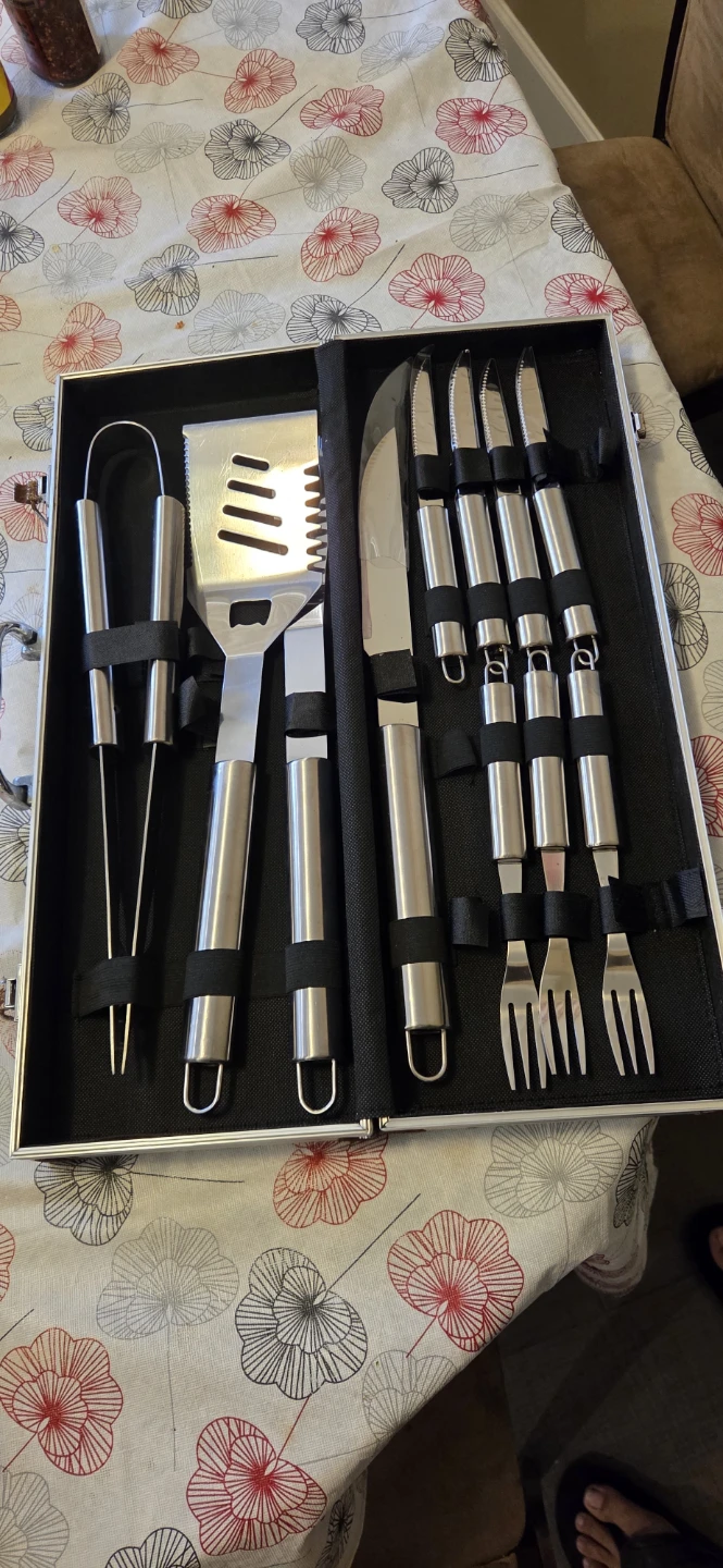 BBQ Tool Set with Case