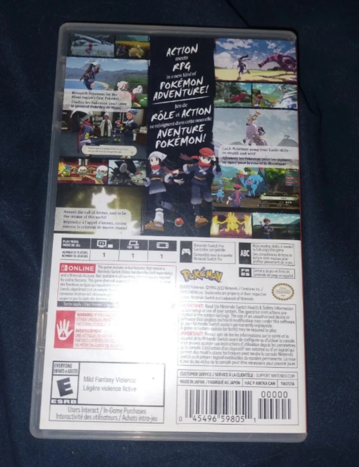 Pokemon Legends Arceus for Switch - photo 4