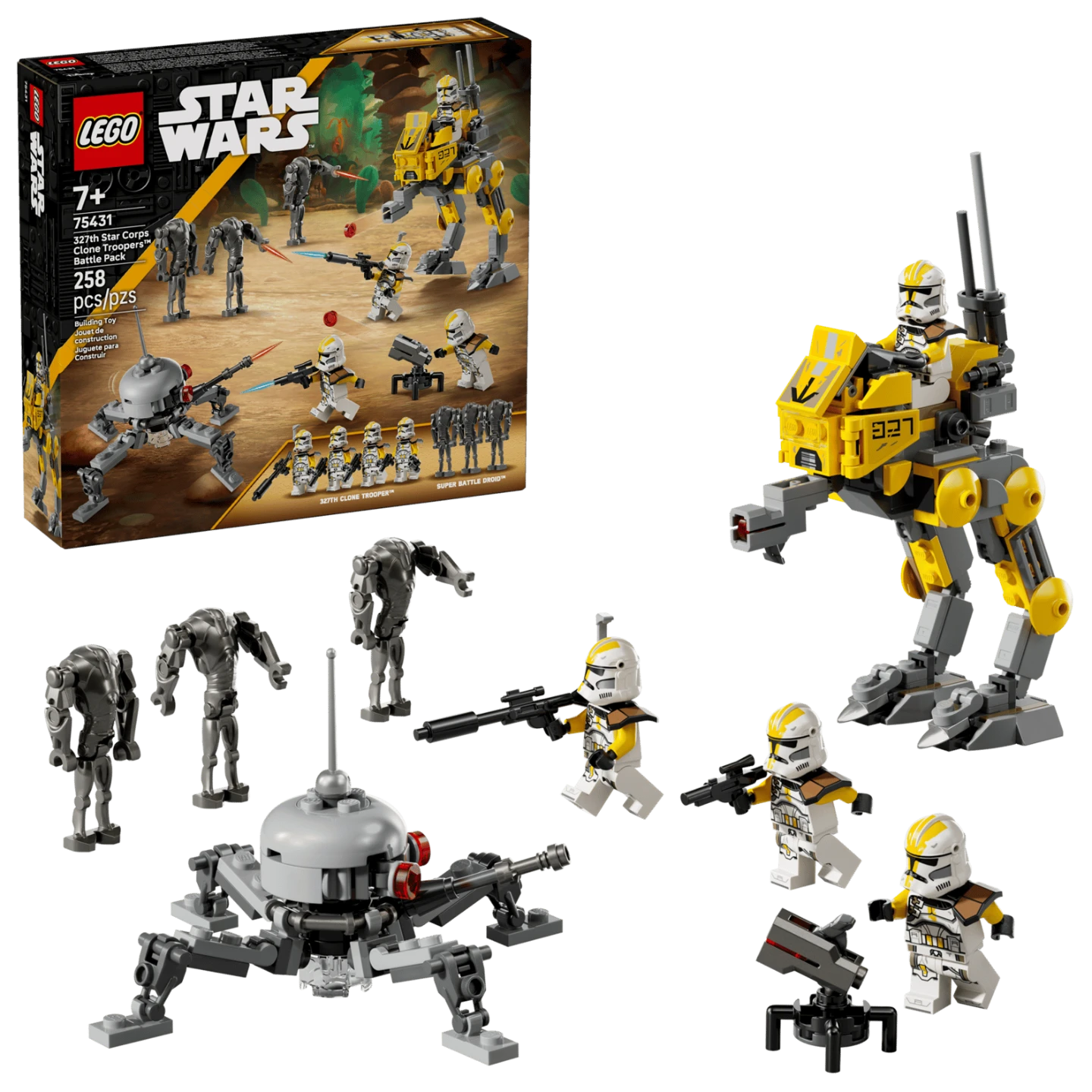 LEGO Star Wars 75431 327th Star Corps Clone Troopers Battle Pack
