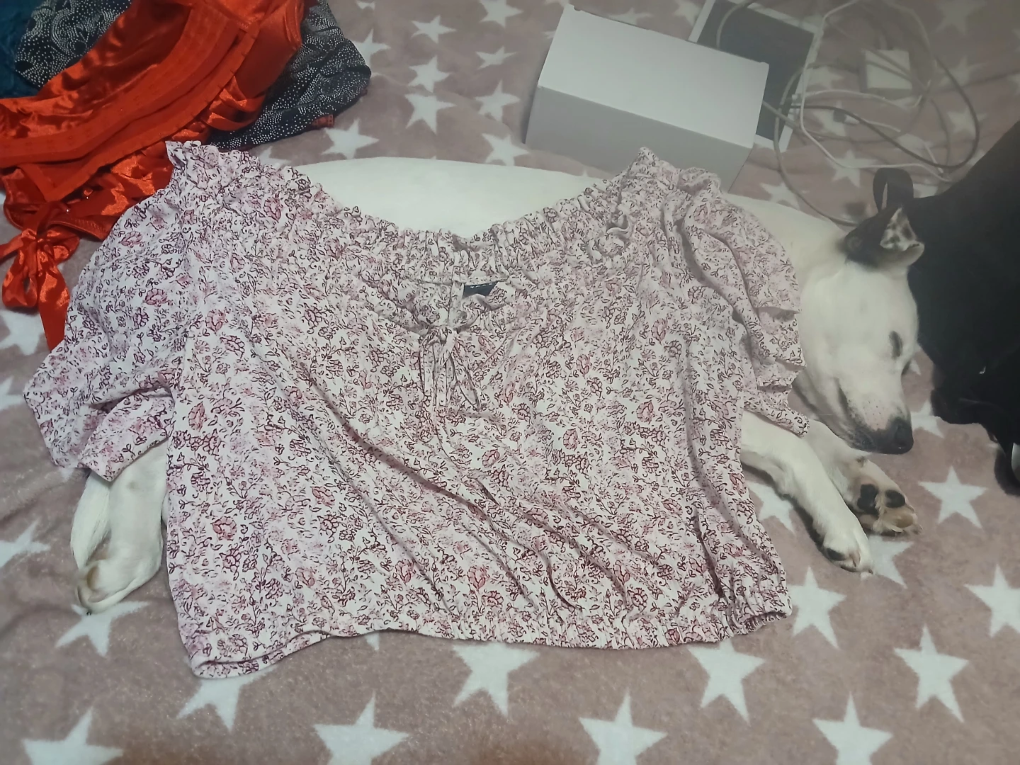 Torrid Floral Off-the-Shoulder Top Size 1 - photo 2