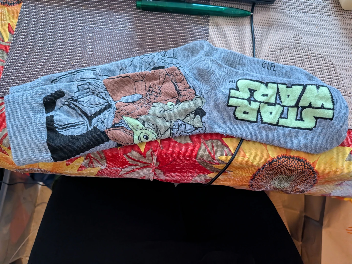 Star Wars Baby Yoda & Stormtrooper Crew Socks