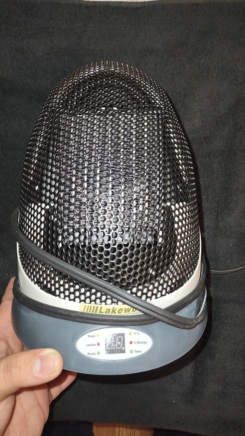 LAKEWOOD DIGITAL CERAMIC HEATER 1500W - photo 2
