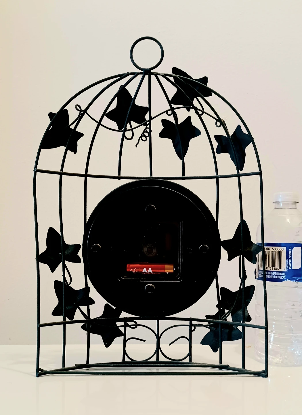 Vtg Ingraham Birdcage Clock - photo 2