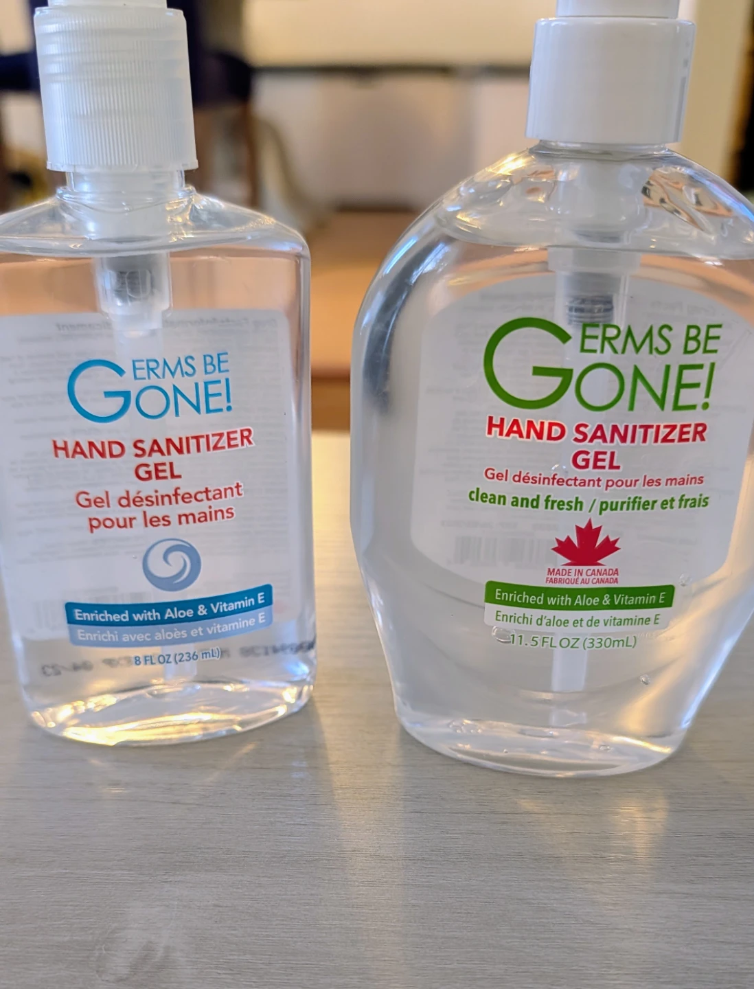 Brand New Hand Sanitizer Gel with Aloe & Vitamin E