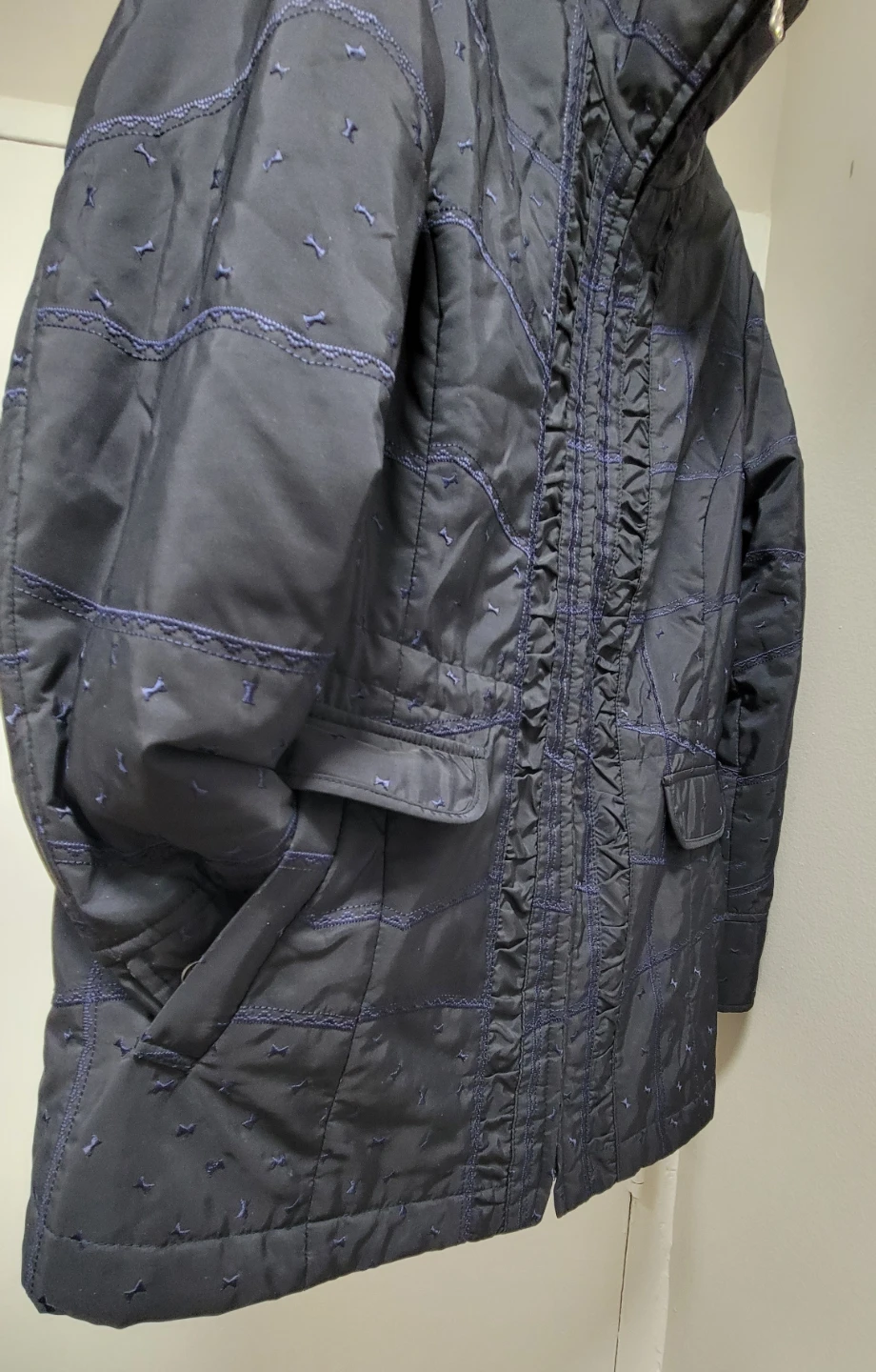 Quilted Navy Jacket - photo 2