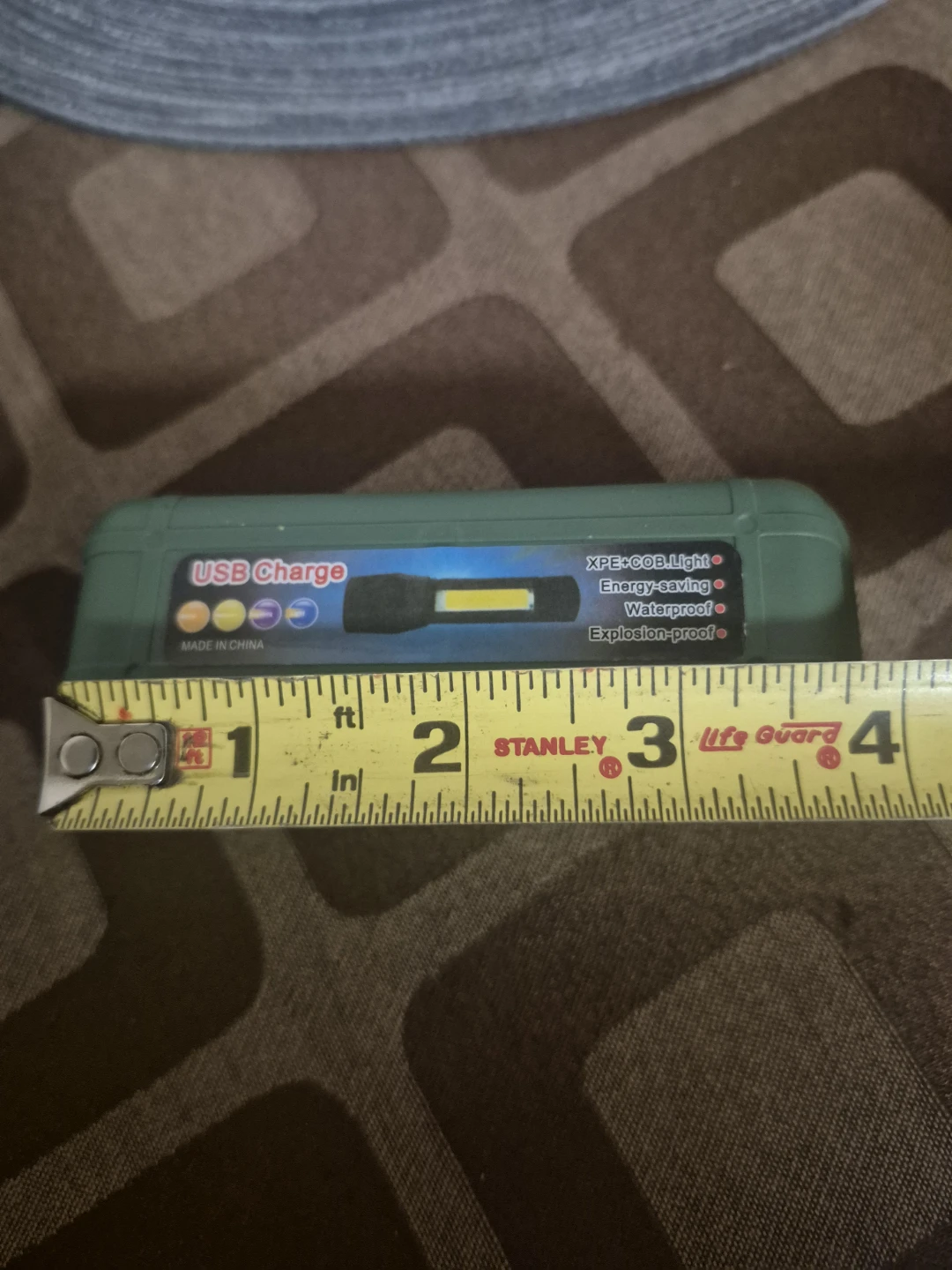 Rechargeable COB LED Flashlight with Case - photo 4