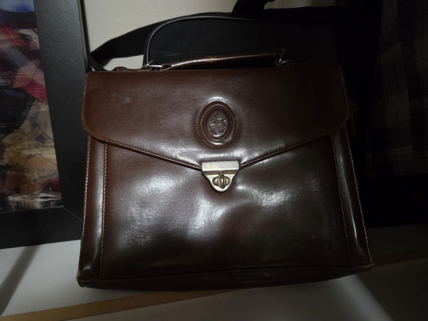 Brown Leather Briefcase