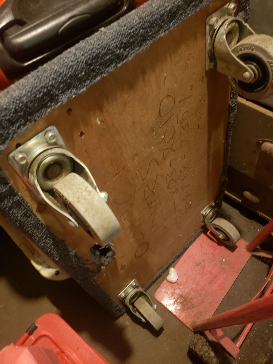 Rolling moving cart dolly thing