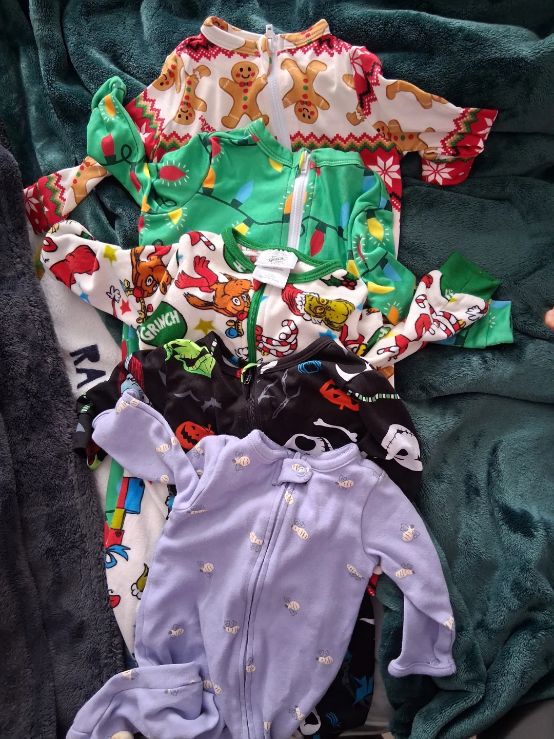 Baby Sleepers - seasonal themed