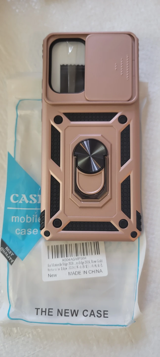 Rose Gold Phone Case for Motorola Edge 2024