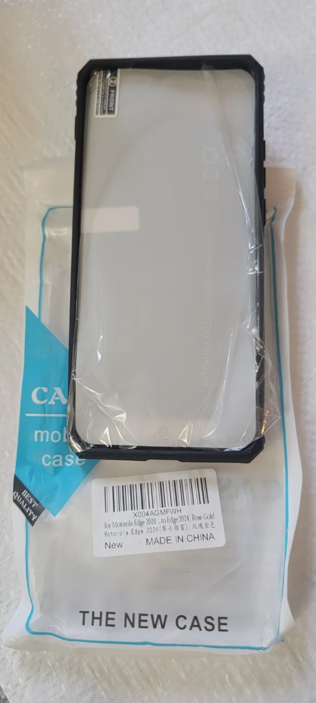 Rose Gold Phone Case for Motorola Edge 2024 - photo 2