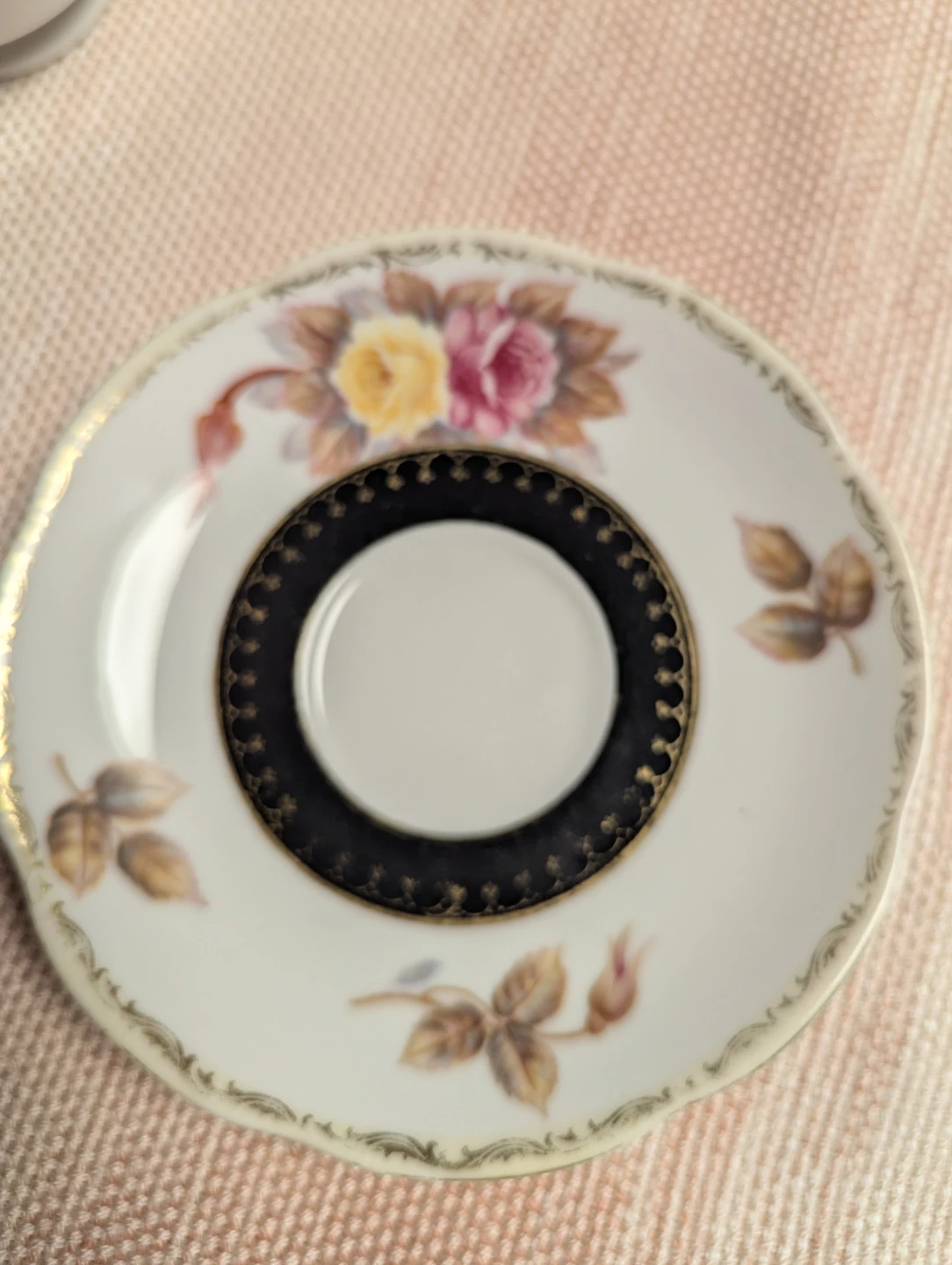 Shafford Hand Painted Saucer - Japan