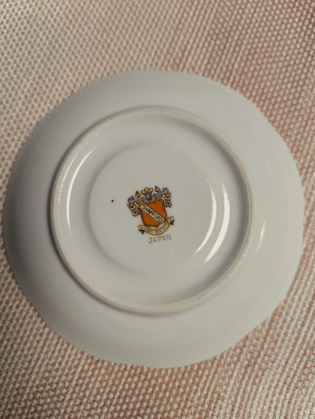 Shafford Hand Painted Saucer - Japan - photo 2