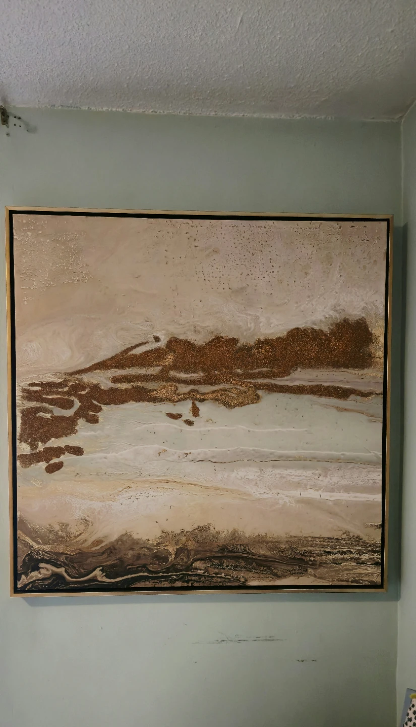 Abstract Canvas Wall Art 42x42 - photo 2