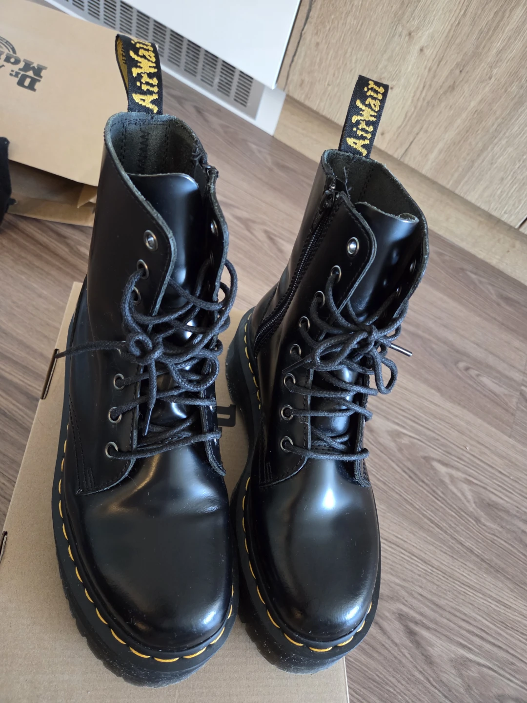 Dr. Martens Jadon platform Boots US Women's size 7 - photo 2