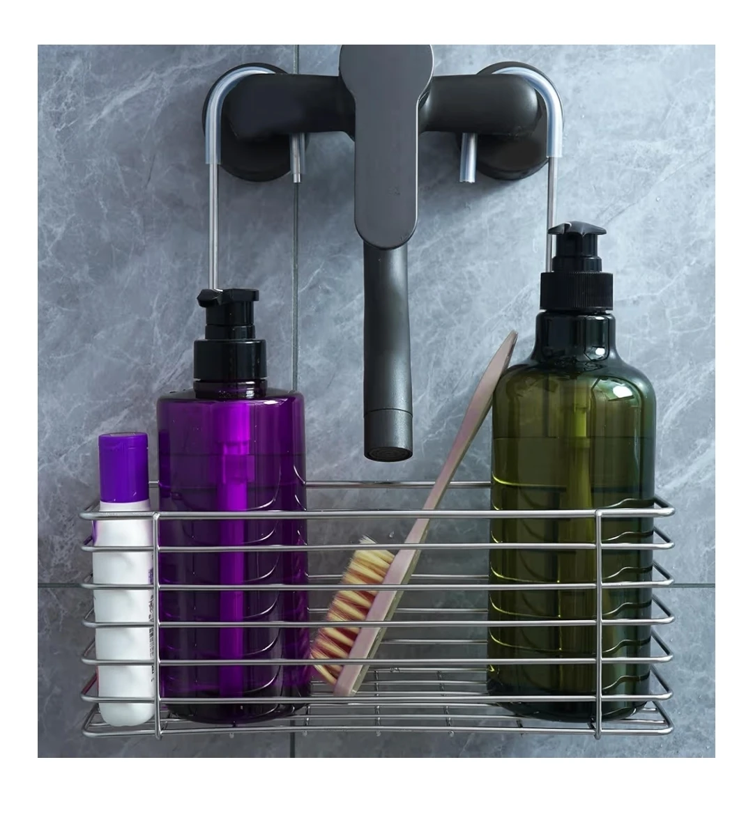 Shower Caddy Hanging Shower Rack, on shower door