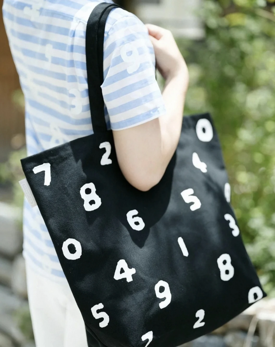 Sou Sou Japan Number Print Tote Bag - photo 3