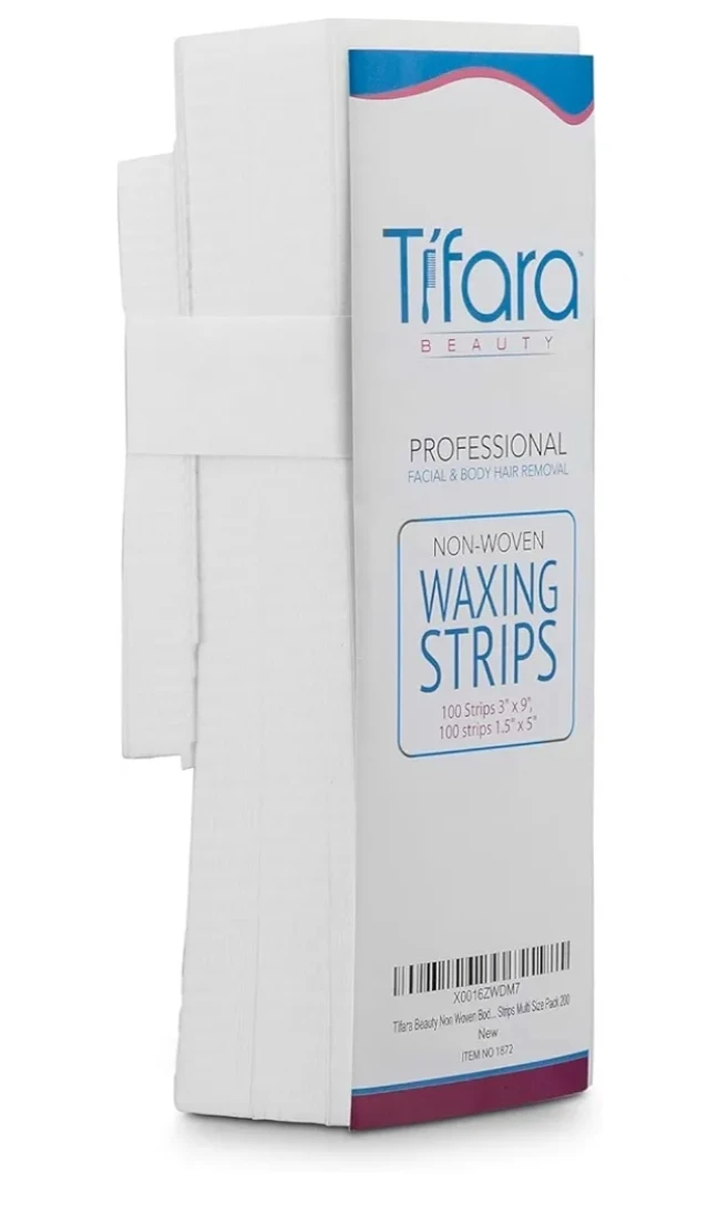 Tifara Beauty Professional Waxing Strips - 200 Pack