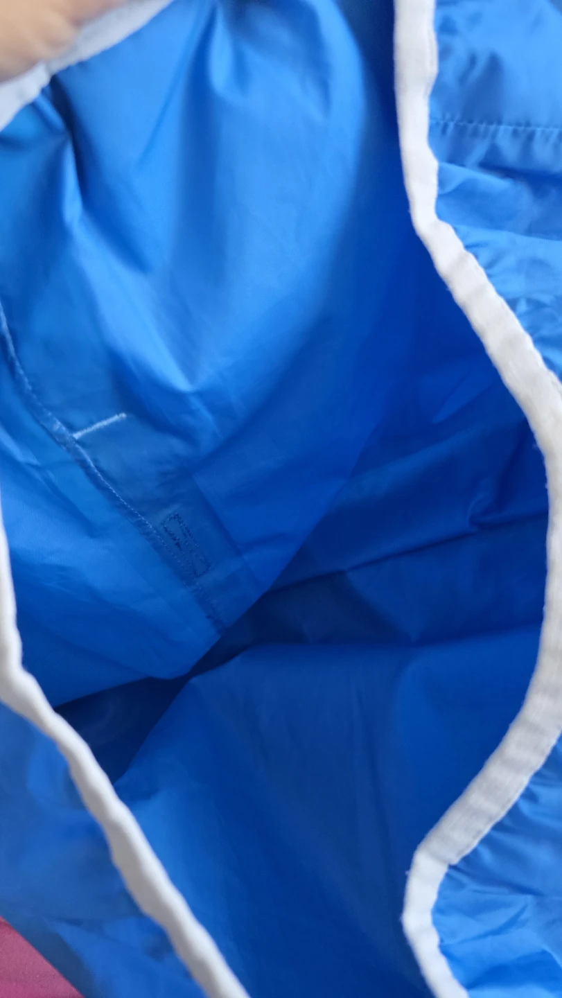NEW Quechua Blue Lightweight Hooded rain Jacket - photo 3